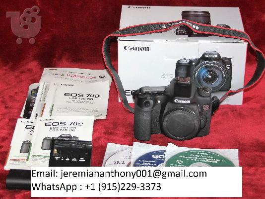 PoulaTo: Νέα ψηφιακή φωτογραφική μηχανή Canon EOS 70D